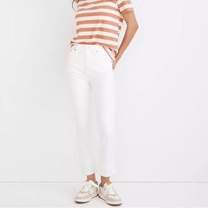 Madewell curvy vintage jean tile white 30T